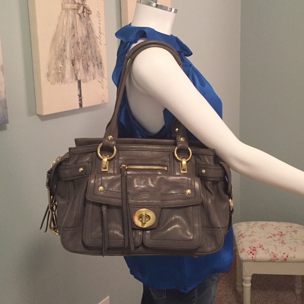 Vintage Leather Coach bag - Picture 13 of 16